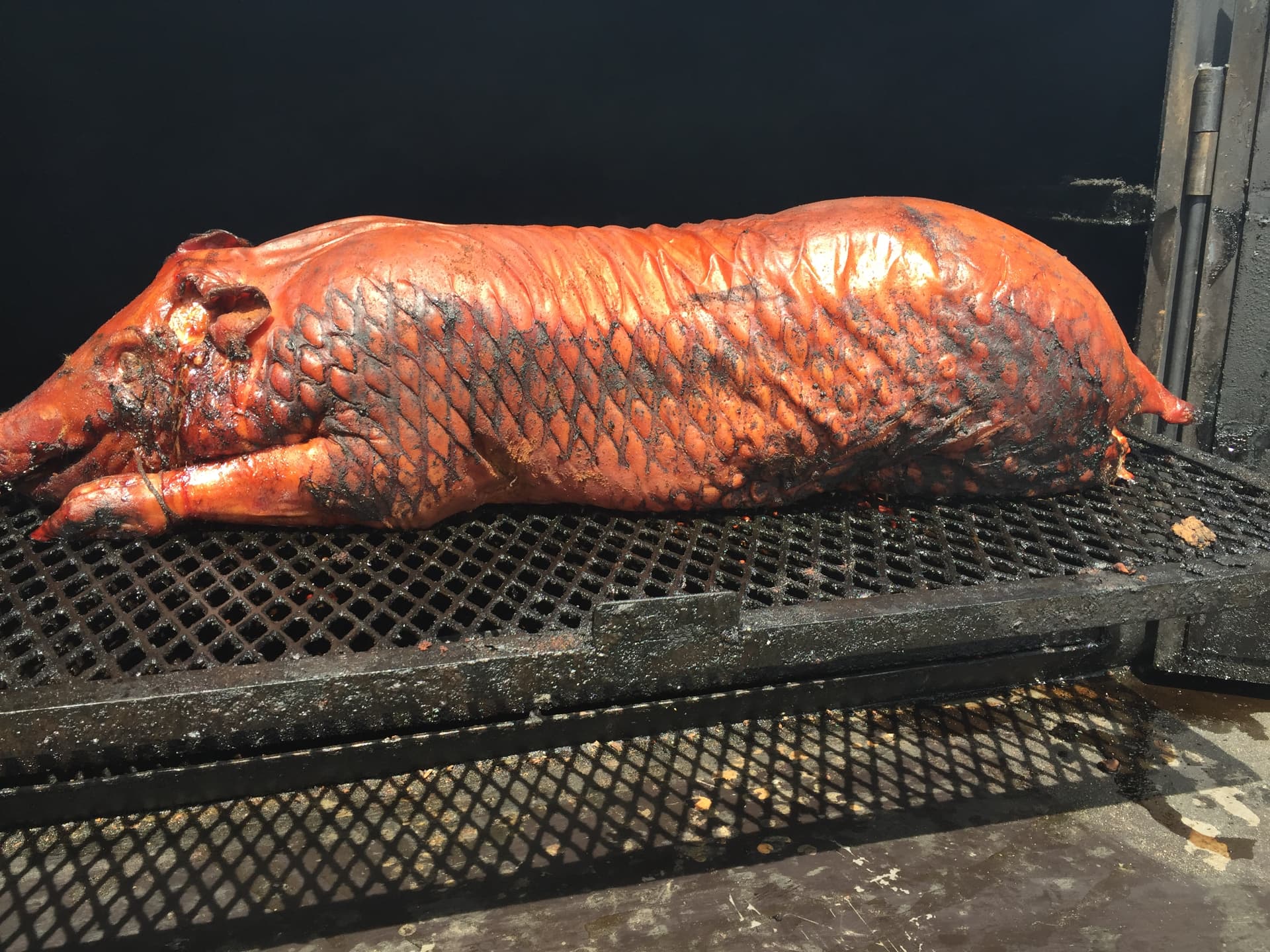 Whole Smoked Hogs